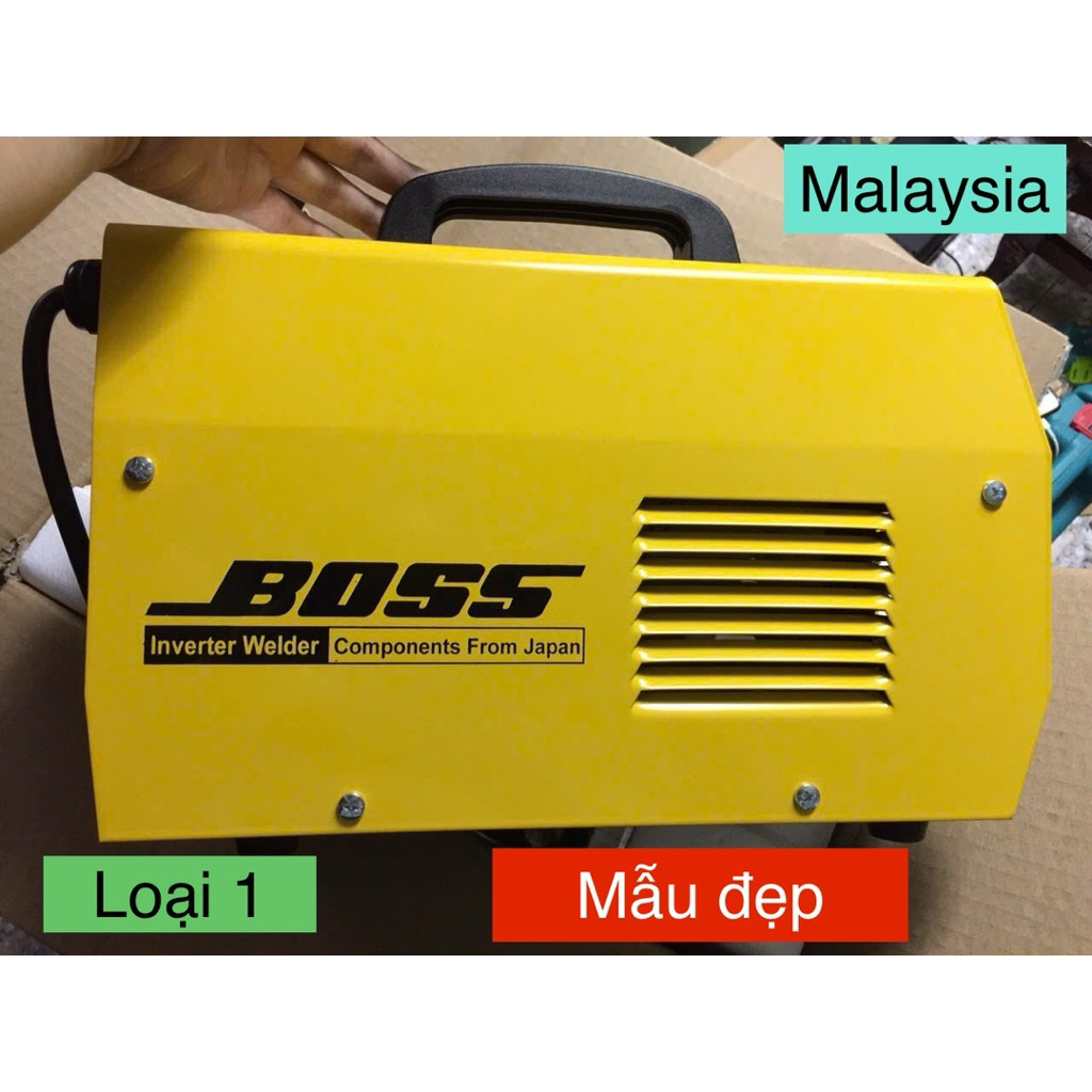 Máy hàn điện tử 🌈 FREESHIP🌈 Tặng Bó 20 que Máy Hàn điện tử BOSS ZX7-200G INVERTER model mới cao cấp