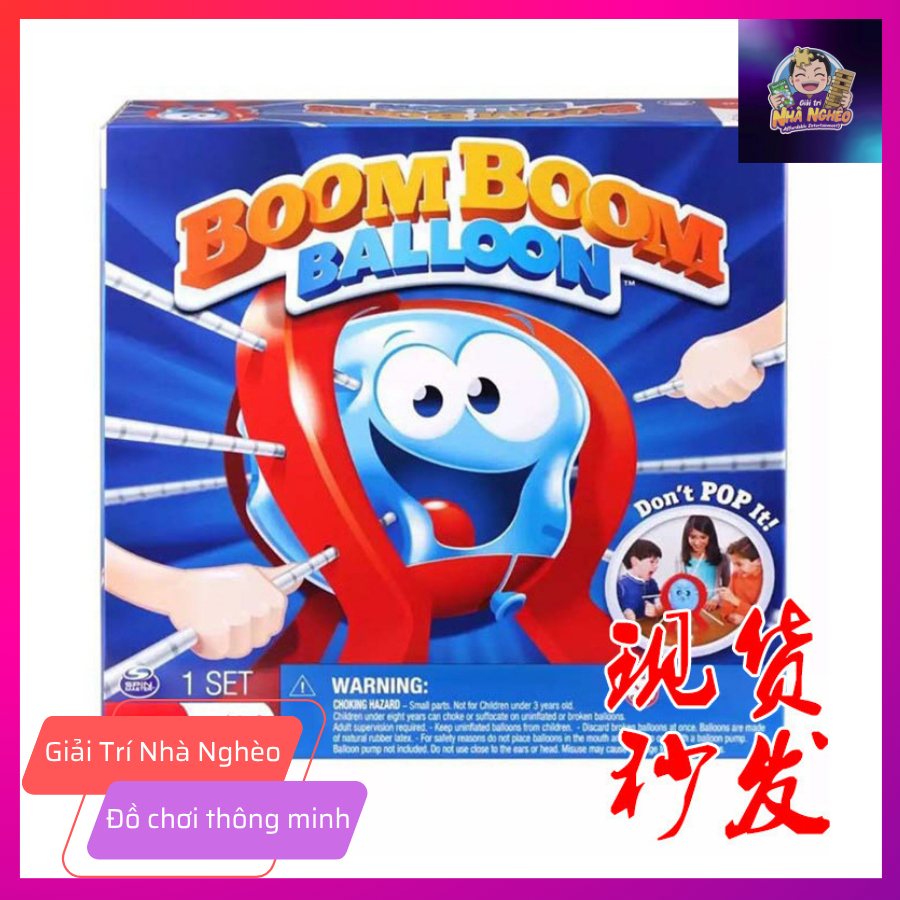 Đồ Chơi Chọc Nổ Bóng – Boom Boom Balloon Giải Trí Cực Hài