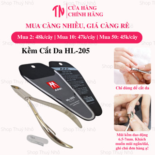 Kềm thép chuyên dụng cắt da, nhặt da tay AAA HL-205 dụng cụ làm móng tay chuyên nghiệp nghệ thuật nail