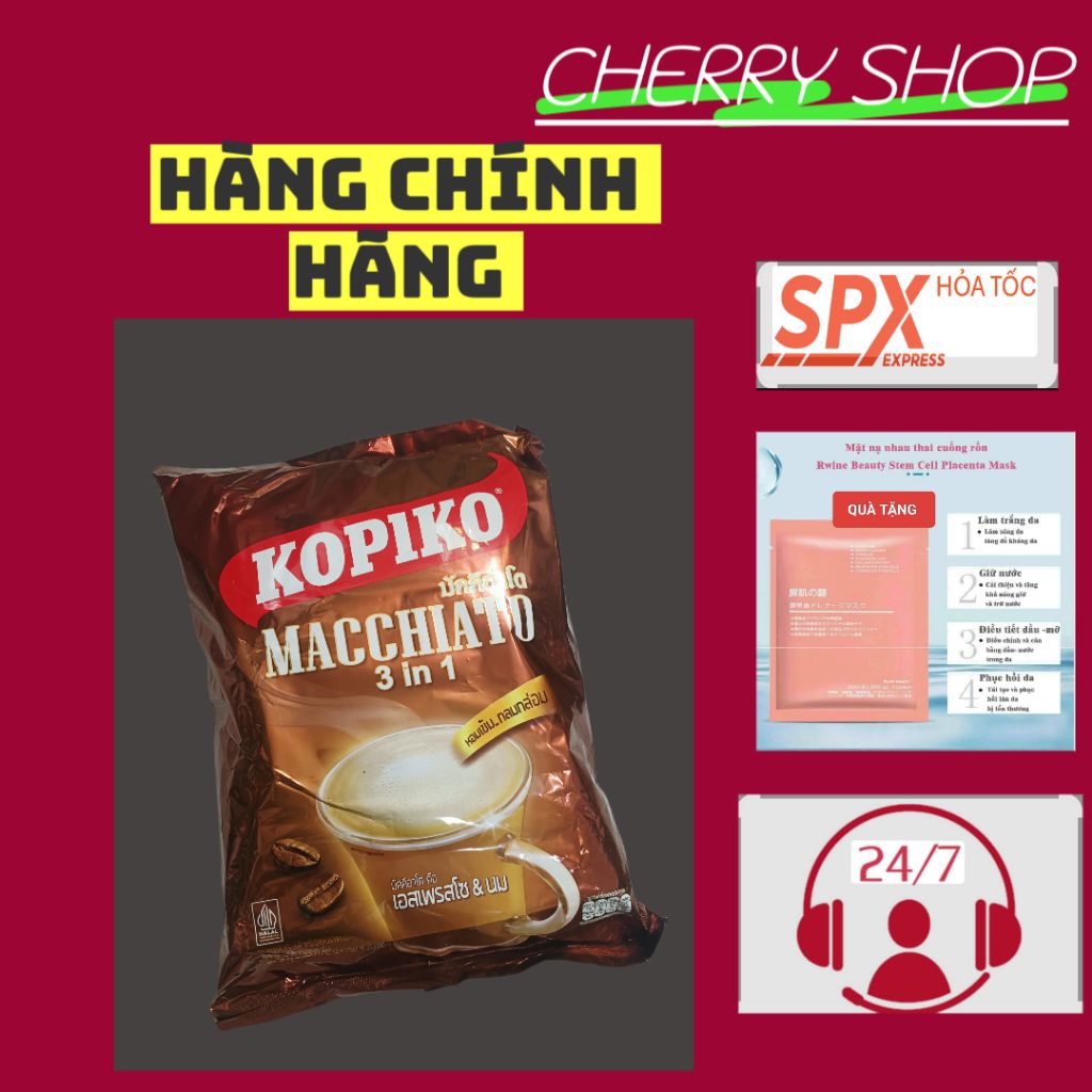 𝐂𝐚𝐟𝐟𝐞 𝐊𝐎𝐏𝐈𝐊𝐎 𝐌𝐚𝐜𝐜𝐡𝐢𝐚𝐭𝐨 𝐓𝐡𝐚́𝐢 𝐋𝐚𝐧 chính hãng 
