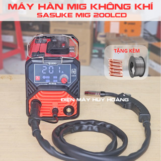  Máy hàn MIG 200I LCD Sasuke 2 chức năng hàn không cần khí và hàn que cho gia đình và thợ bán chuyên 