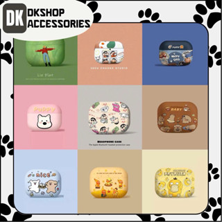 Hộp Đựng Tai Nghe Bluetooth Không Dây A.P Đáng yêu, Ốp tai nghe , Chất Liệu TPU Mềm Cao Cấp DKshop