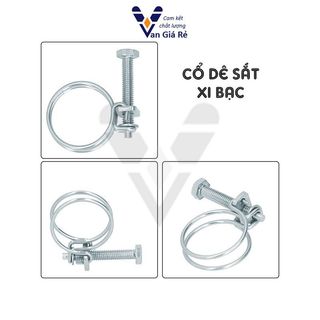 Cổ dê 2 dây sắt mạ niken 10mm ~ 162mm