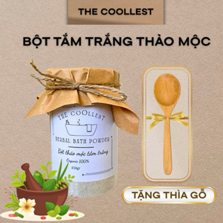 [450gr] BỘT THẢO MỘC TẮM TRẮNG -giúp làm sáng da, kháng khuẩn, giảm mụn lưng,làm dịu làn da nhạy cảm.