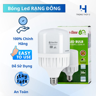  Bóng Đèn LED RẠNG ĐÔNG Công Suất 3W 5W 7W 9W 20W 30W - Tiết Kiệm Điện Ánh Sáng Tự Nhiên Độ Bền Cao 