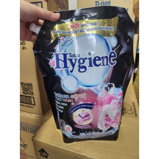   Tặng 1 gói Xả 20g  Nước giặt xả 2in1 HYGIENE Đậm Đặc _Giặt Sạch 1800ml Thái Lan Chính Hãng 