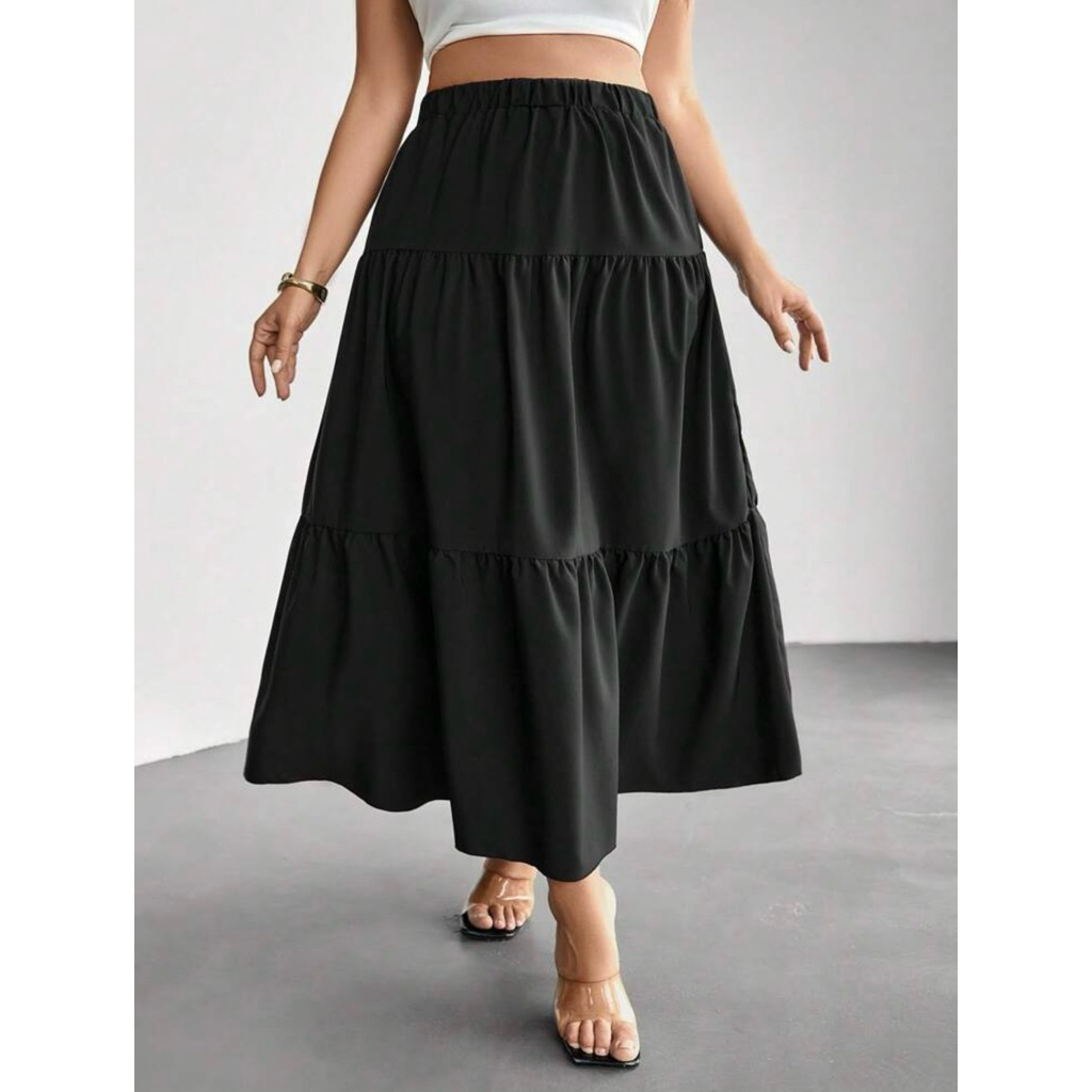 [HÀNG SẴN- HOẢ TỐC HCM] chân váy bigsize nữ Chân váy dài kiểu uzzang bigsize 60-100kg