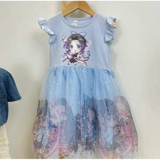 (XẢ LỖ) Váy Elsa 3 Màu Cho Bé Gái (Size Đại 15-23kg)
