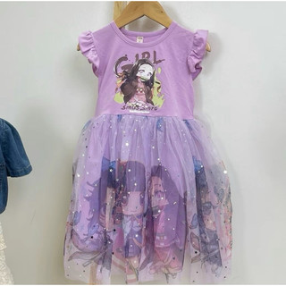 (XẢ LỖ) Váy Elsa 3 Màu Cho Bé Gái (Size Đại 15-23kg)