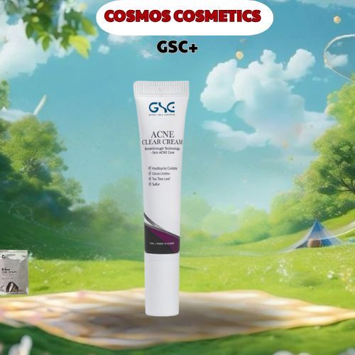 Kem Chấm Mụn Chuyên Sâu GSC Acne Clear Cream Giảm Viêm, Khô Cồi Mụn Nhanh Chóng 15ml