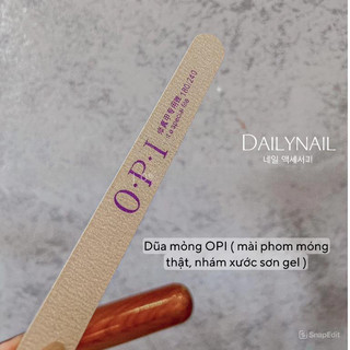 Dũa mỏng, dũa dày nhám móng OPI - Dũa móng OPI loại cứng (Bán lẻ)