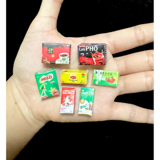 mô hình thùng mì trang trí 1/12