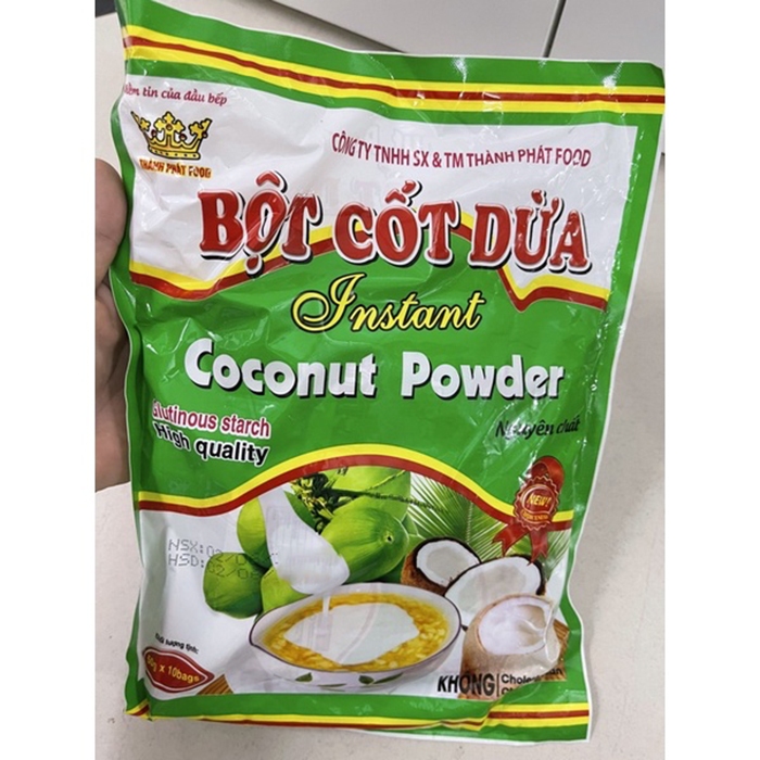 Bột cốt dừa Thành Phát gói 50g nguyên liệu làm nước cốt dừa, pha chế đồ uống