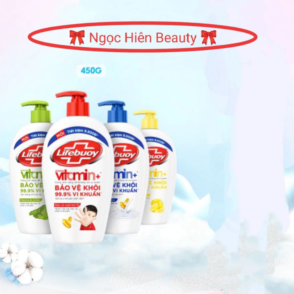 Nước rửa tay LIFEBUOY 450g