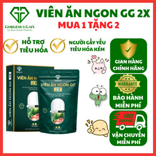 [Quà Tặng Dinh Dưỡng] VIÊN ĂN NGON GG 2X ( Hỗ Trợ Hấp Thu Cho Người Gầy Cơ Địa) Gian Hàng Chính Hãng