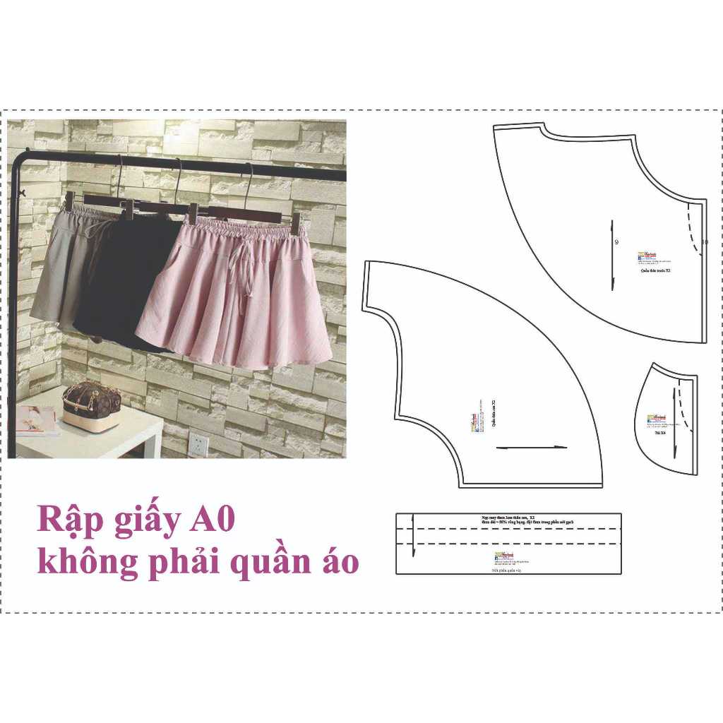 Rập giấy A0 quần mã 478 (BẢN VẼ)