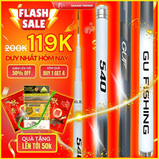 Cần Câu Tay Hắc Bạch 5H 28i [ Tặng Ngọn Phụ ] Chuyên Câu Đài Siêu Cao Cấp CT62