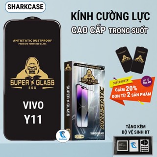  Kính cường lực Vivo Y11 2019 cao cấp full màn miếng dán bảo vệ màn hình điện thoại khi rơi va đập 
