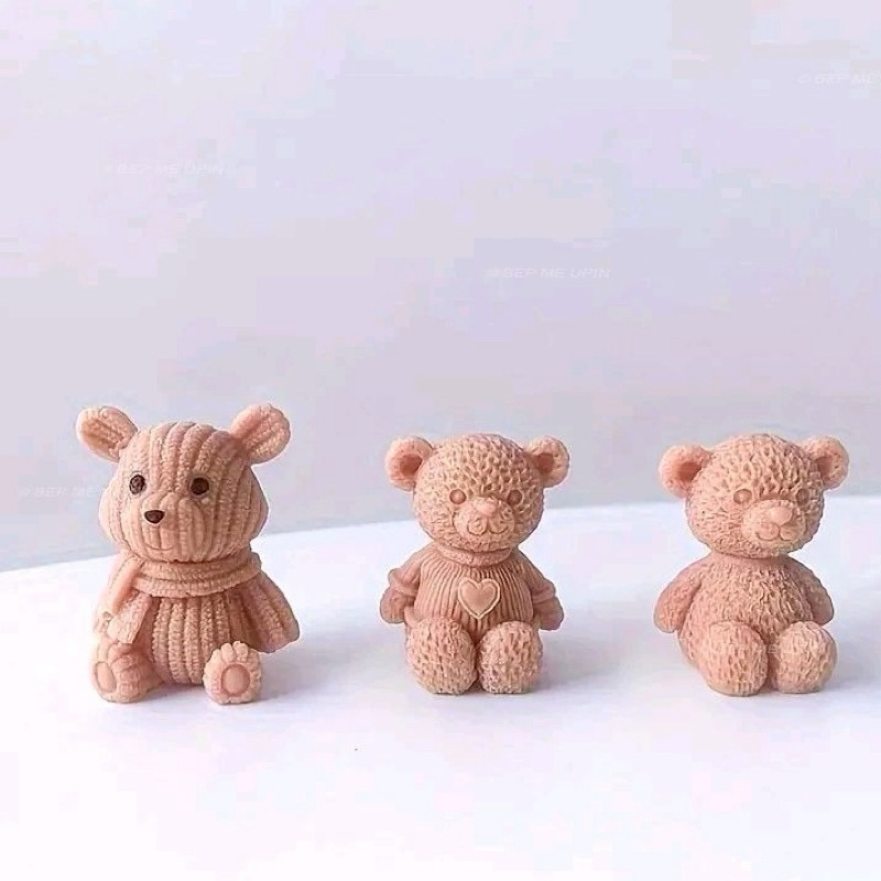 Khuôn silicon khuôn con gấu khuôn gấu mã GB