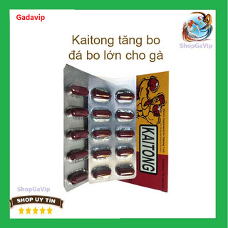 Kaitong tăng bo đá cho gà hộp 2 vì 20vien