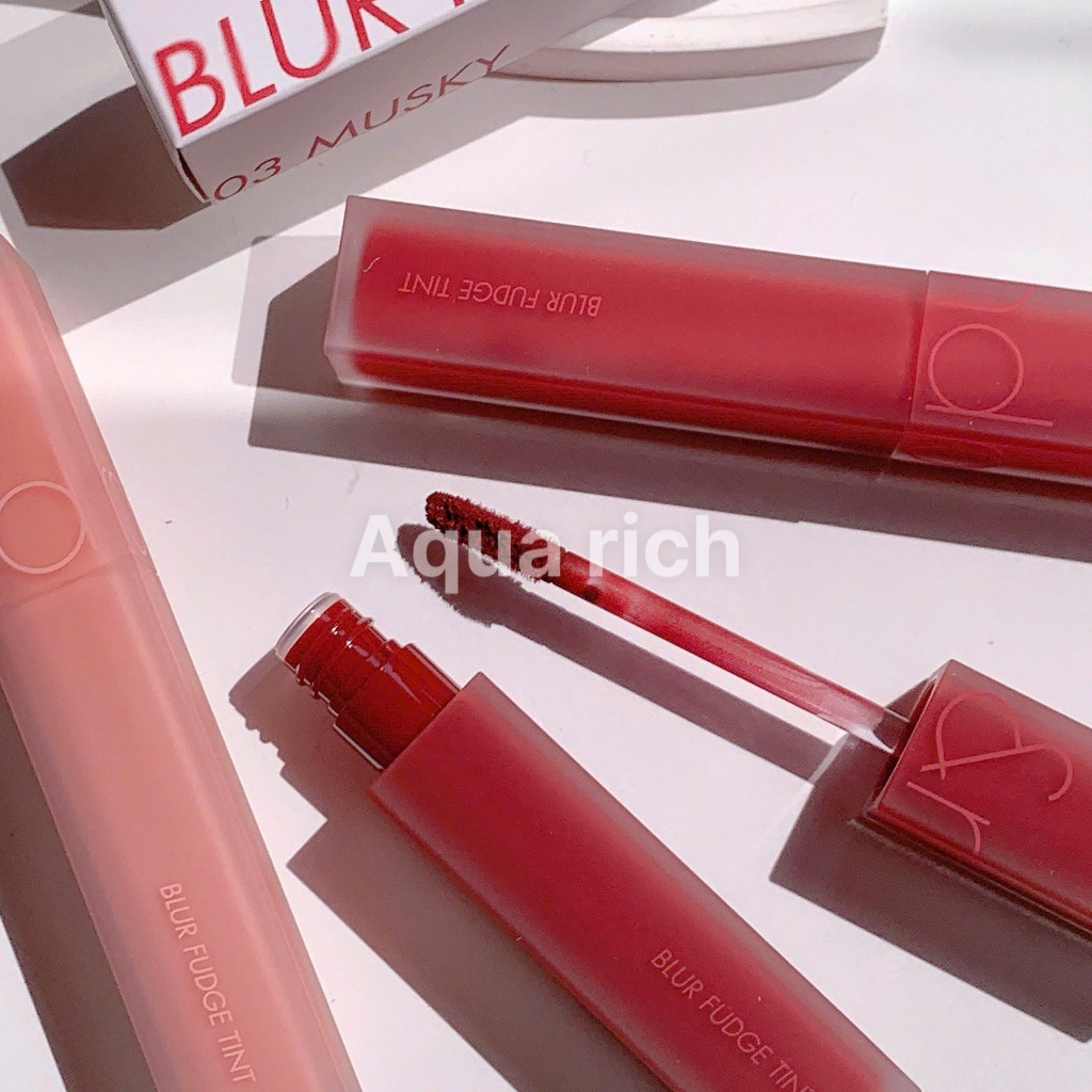 Son Kem Siêu Lì Romand Blur Fudge Tint - Dewyful Water Tint  [01 - 02 - 03 - 07 - 08 - 11 - 16] | BigBuy360 - bigbuy360.vn