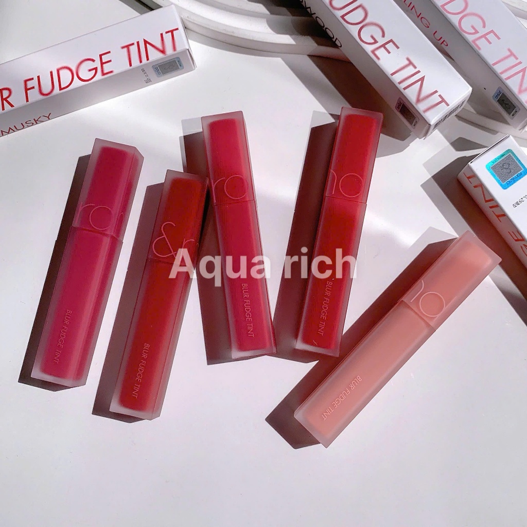 Son Kem Siêu Lì Romand Blur Fudge Tint - Dewyful Water Tint  [01 - 02 - 03 - 07 - 08 - 11 - 16] | BigBuy360 - bigbuy360.vn