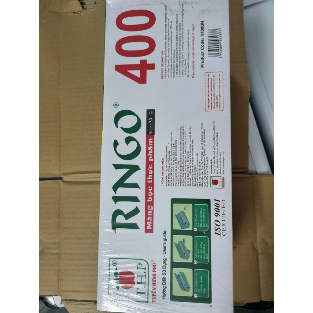 Màng bọc thực phẩm Ringo 30cm x 400 (Dài 220m)