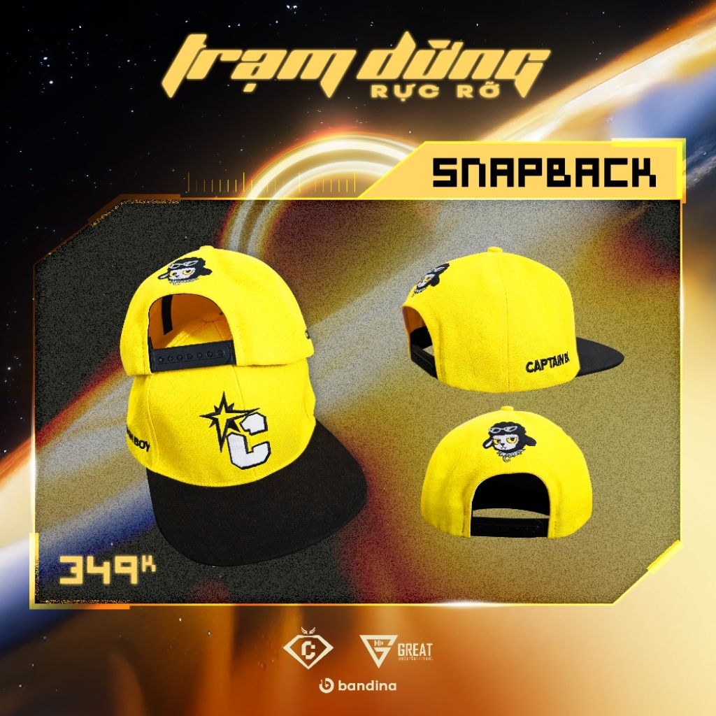 CAPTAIN BOY MERCH , CARD , BANDANA , MŨ , MERCH V1 EDITION giá rẻ offical