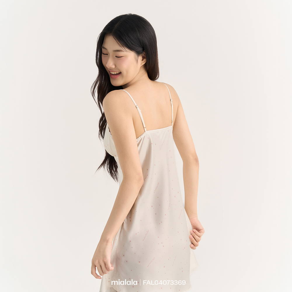 Váy ngủ 2 dây lụa latin Mialala có mút ngực 5631 | BigBuy360 - bigbuy360.vn