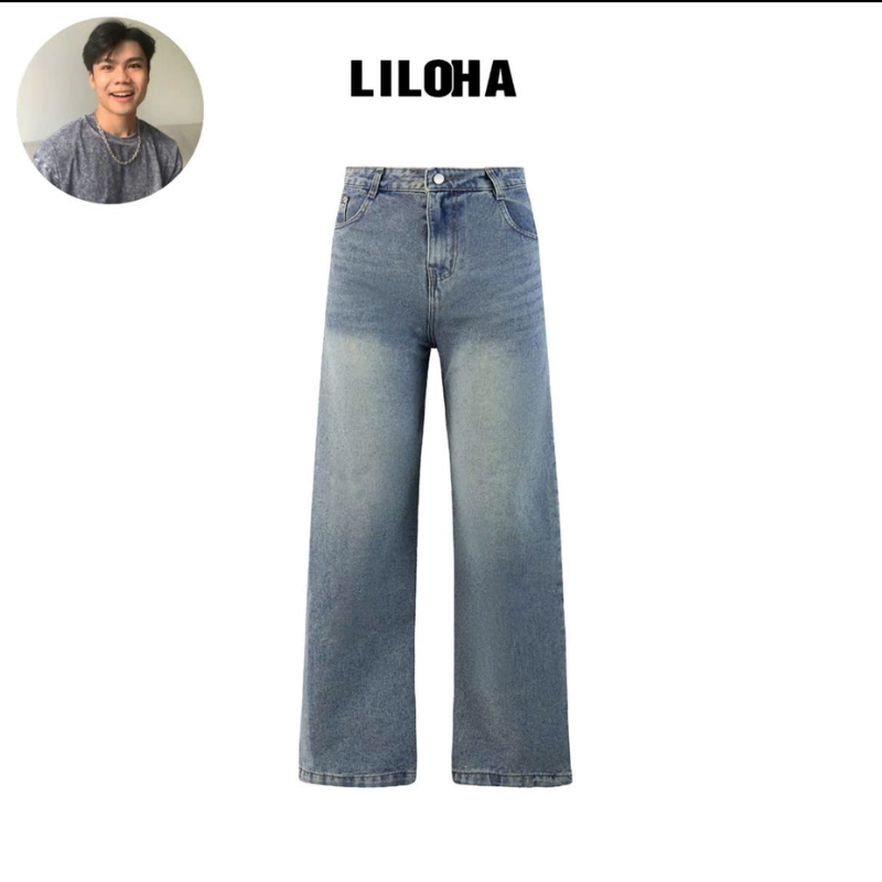 (LILOHA x THANHDONGIAN) Jean Ống Suông Màu Trắng – Phong Cách Tối Giản – Vải Dày Tôn Dáng – Mã JW01 | BigBuy360 - bigbuy360.vn