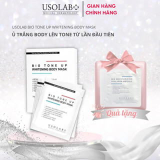 Kem ủ trắng body và mặt USOLAB Bio Tone Up Whitening Body Mask giúp làm trắng da toàn thân chống nắng bật tone