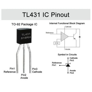 TL431 TO-92 TRANS 0,1A 40V Chất Lượng