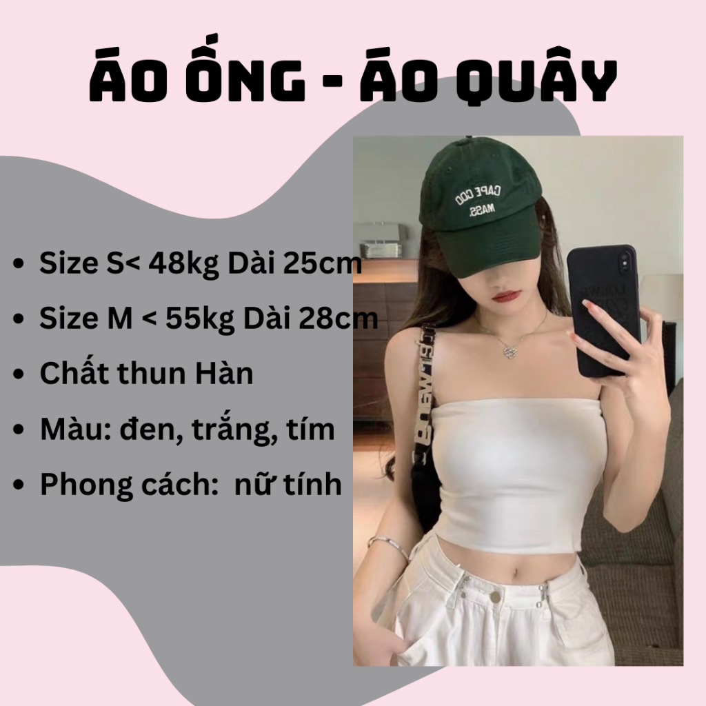Áo quây/ Áo ống chất bozip cực sexy_HanaStore | BigBuy360 - bigbuy360.vn