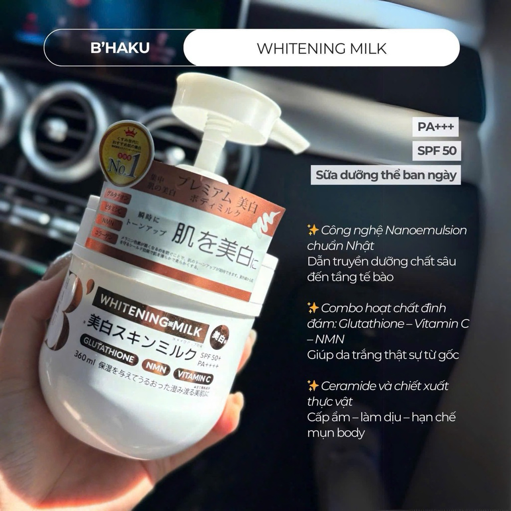 kem Ủ Trắng B’HAKU Whitening Pack