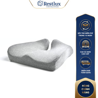 Đệm Lót Ghế Văn Phòng Đệm Công Thái Học RESTLUX RDLG01 Cao Su Non Đàn Hồi Tốt Vải Thoáng Khí Chống Đau Mỏi Mông, Trĩ