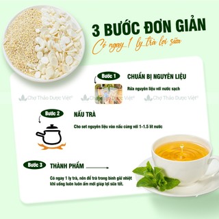 Combo lợi sữa mát sữa cho mẹ và bé, giúp thông tắc tia sữa, giảm cân, thanh lọc cơ thể