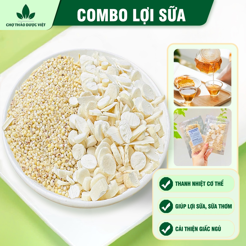 Combo lợi sữa mát sữa cho mẹ và bé, giúp thông tắc tia sữa, giảm cân, thanh lọc cơ thể