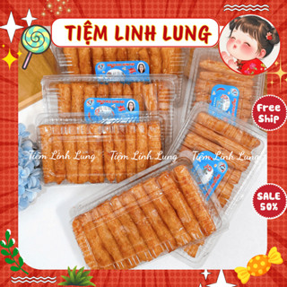  Bánh Bò Quẩy Vừng BBQ  Hộp 20 Miếng  Siêu Ngon Đồ ăn vặt 