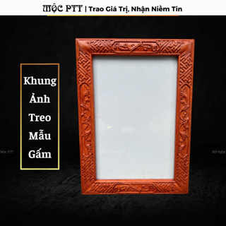  Khung Ảnh Thờ Treo tường mẫu Gấm gỗ Hương Đá kích thước ảnh 20 x 25 20 x 30 25 x 35 cm 