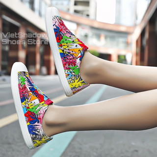 Giày nhựa đi mưa đi biển WNC-NATIVE/LUCHI in họa tiết chất liệu nhựa EVA siêu nhẹ không thấm nước