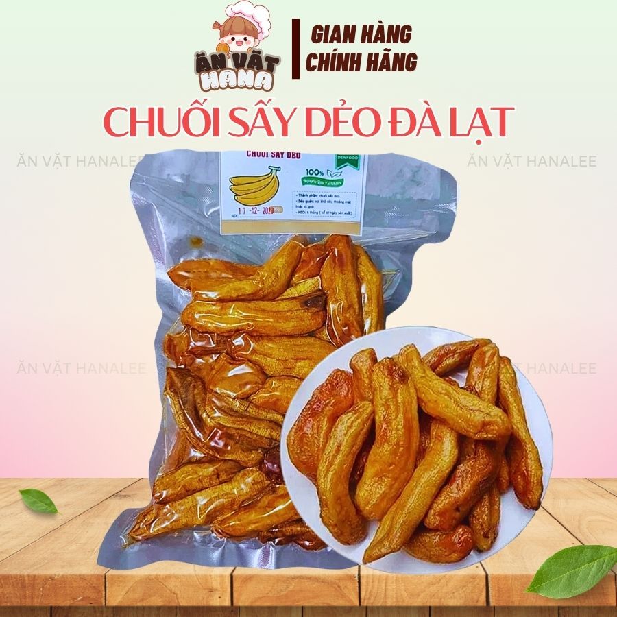Chuối sấy dẻo 500g