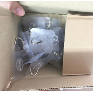 Móc treo trong suốt dán tường chịu lực