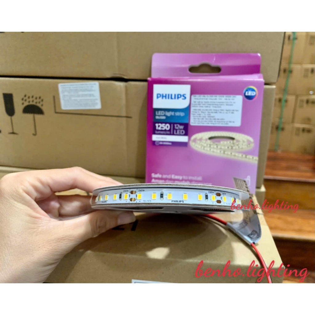 (MỚI)- LED DÂY 5MET 24V PHILIPS 6W, 8W, 13W- DLI320- Phân Bổ Ánh Sáng Đều