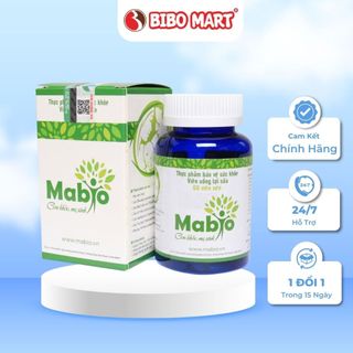 Viên Uống Lợi Sữa Mabio GiúpTăng Tiết Sữa, Gọi Sữa Nhanh, Ngăn Ngừa Tắc Tia Sữa Hộp 60 viên Bibomart