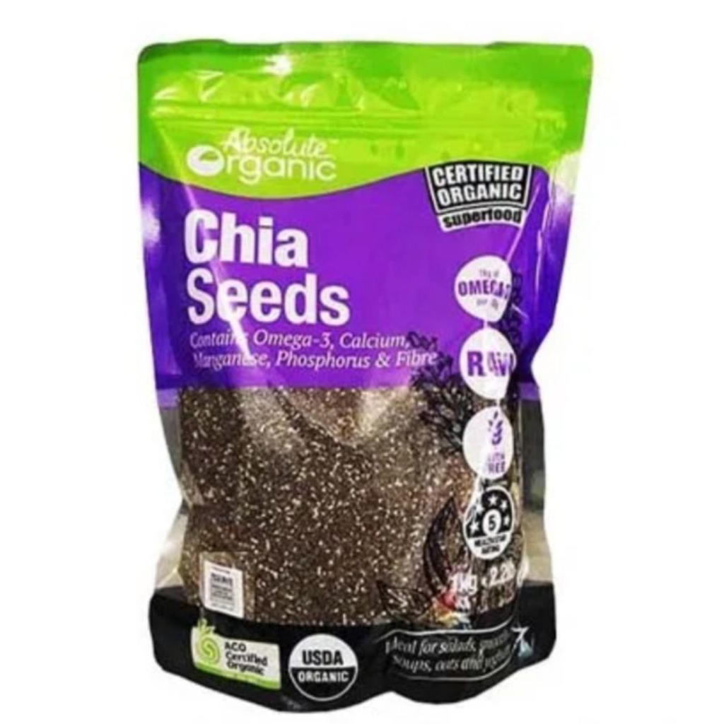 Hạt Chia Úc. nhập khẩu từ Úc . loại 1kg HSD 6/28