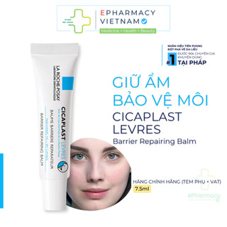  Dưỡng Môi LA ROCHE-POSAY Cicaplast Levres Barrier Repairing Balm Lips 7.5ml 