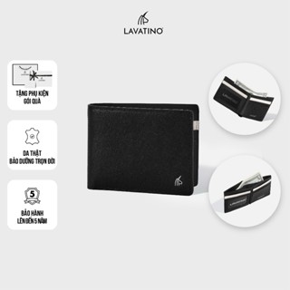  Ví Nam Cao Cấp Da Saffiano Chống Xước Chống Thấm Nước Chính Hãng Lavatino - WB28 