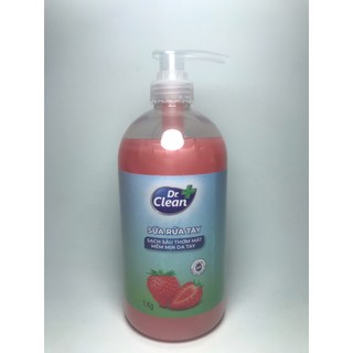 Nước rửa tay Dr.Clean 500ml - 1000ml Chính Hãng ( Bộ 2 Chai Tặng Bàn Chải )
