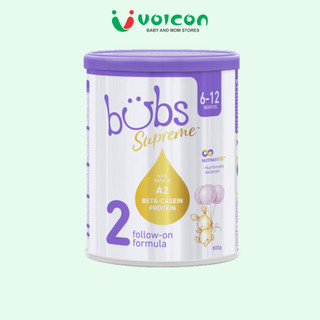 Sữa Bubs Supreme Đạm A2 giúp hỗ trợ tiêu hoá , tăng cường khả năng hấp thu và phát triển khoẻ mạnh