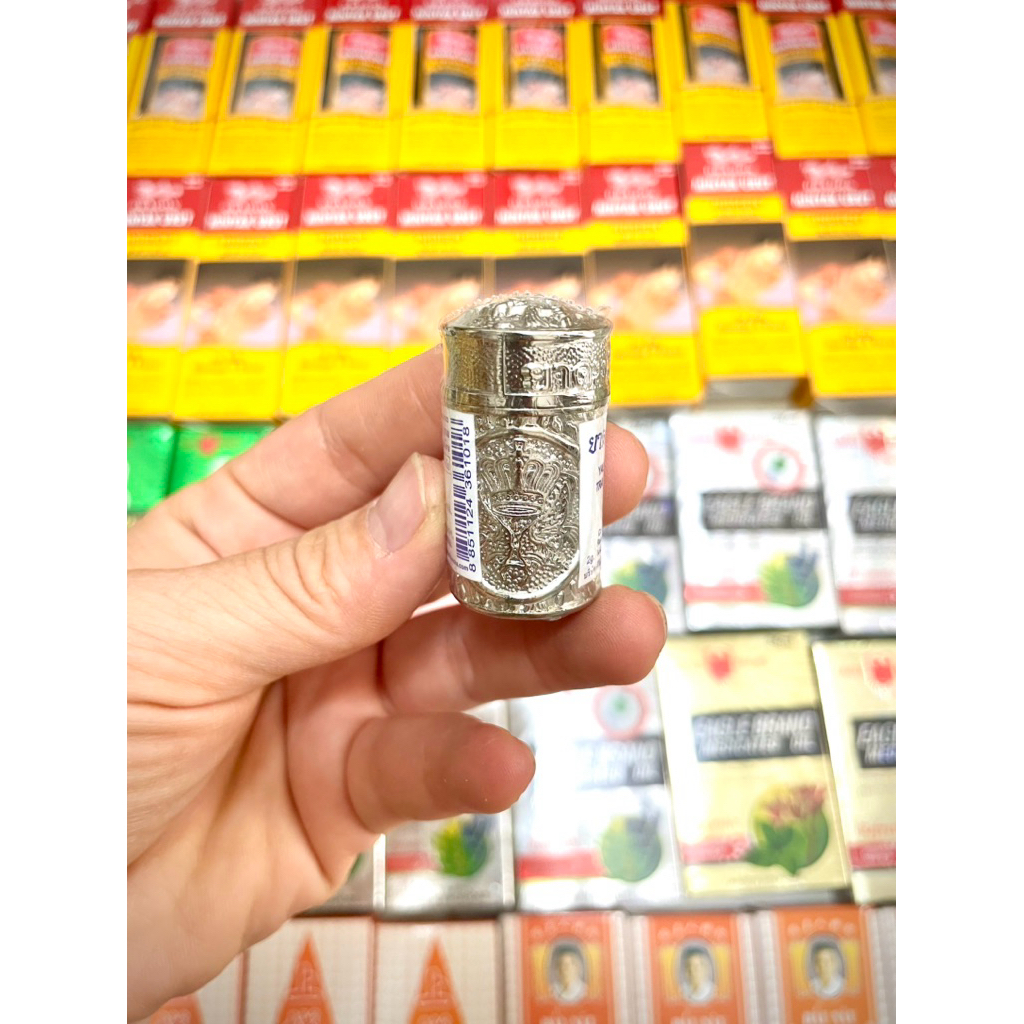 [1 Ống] hít thông mũi Jarungjit Inhalor 2g màu bạc